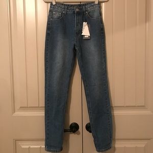 Pretty Little Thing Kourtney Mom Jeans